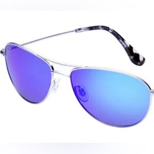 Stylish Blue Aviator Sunglasses MAVERICKS size 57-15-135